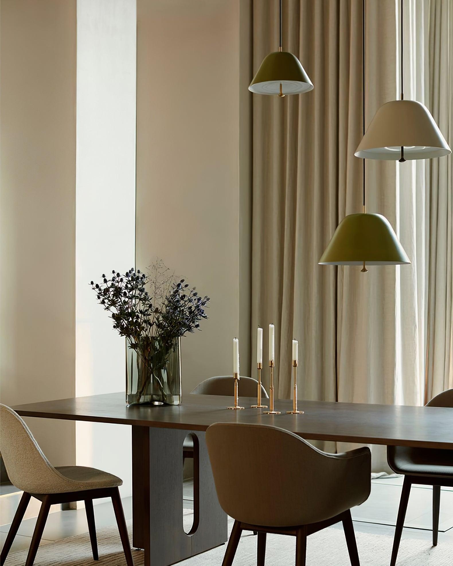 Metal Pear Pendant Lamp K452
