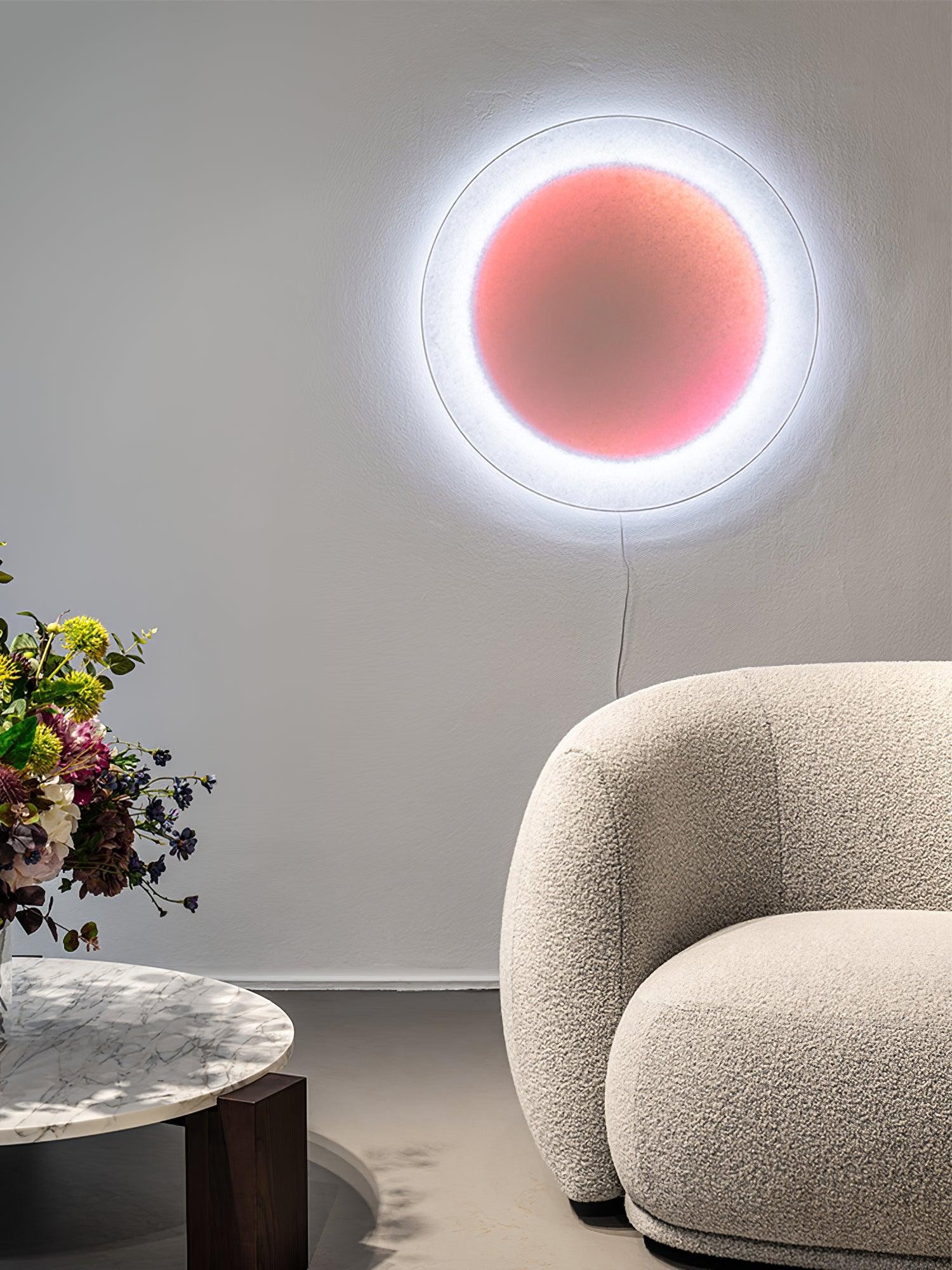 Modern Simple Plug-In Round Wall Lamp K867