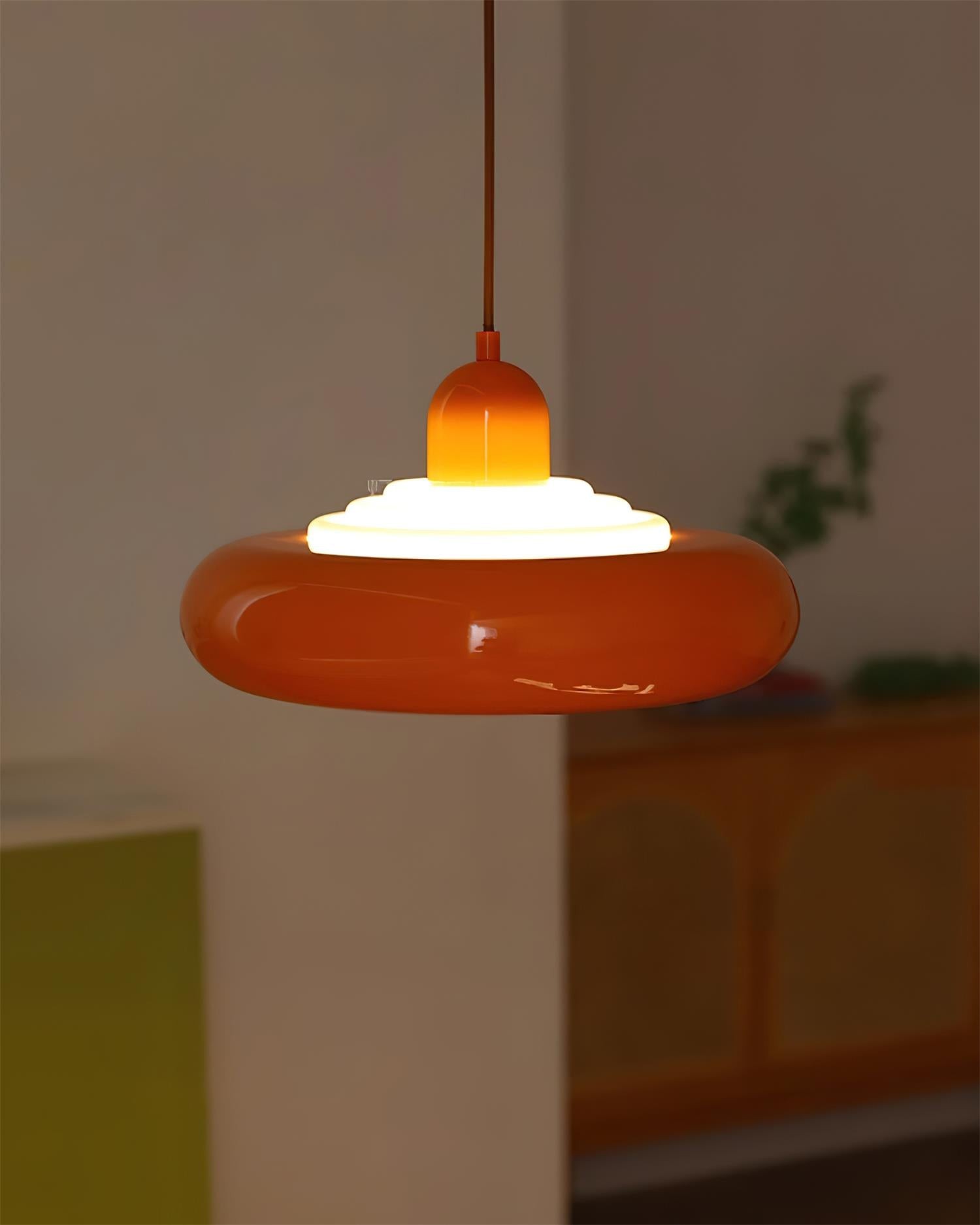 Modern Bauhaus Macaron Bowl Shade Pendant Lamp K743