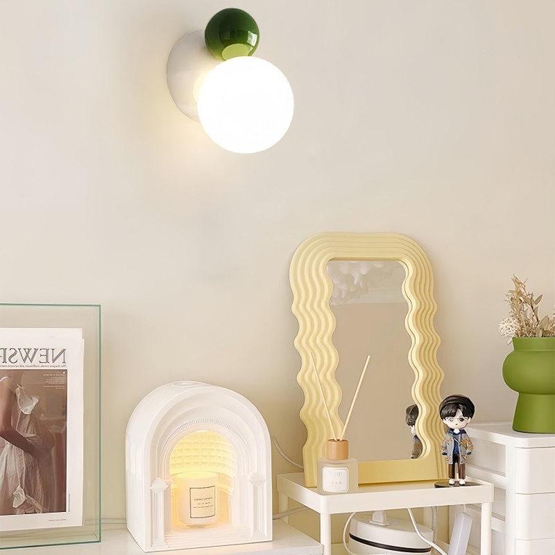 Macaron Globe Metal Wall Light Ceiling Light K566