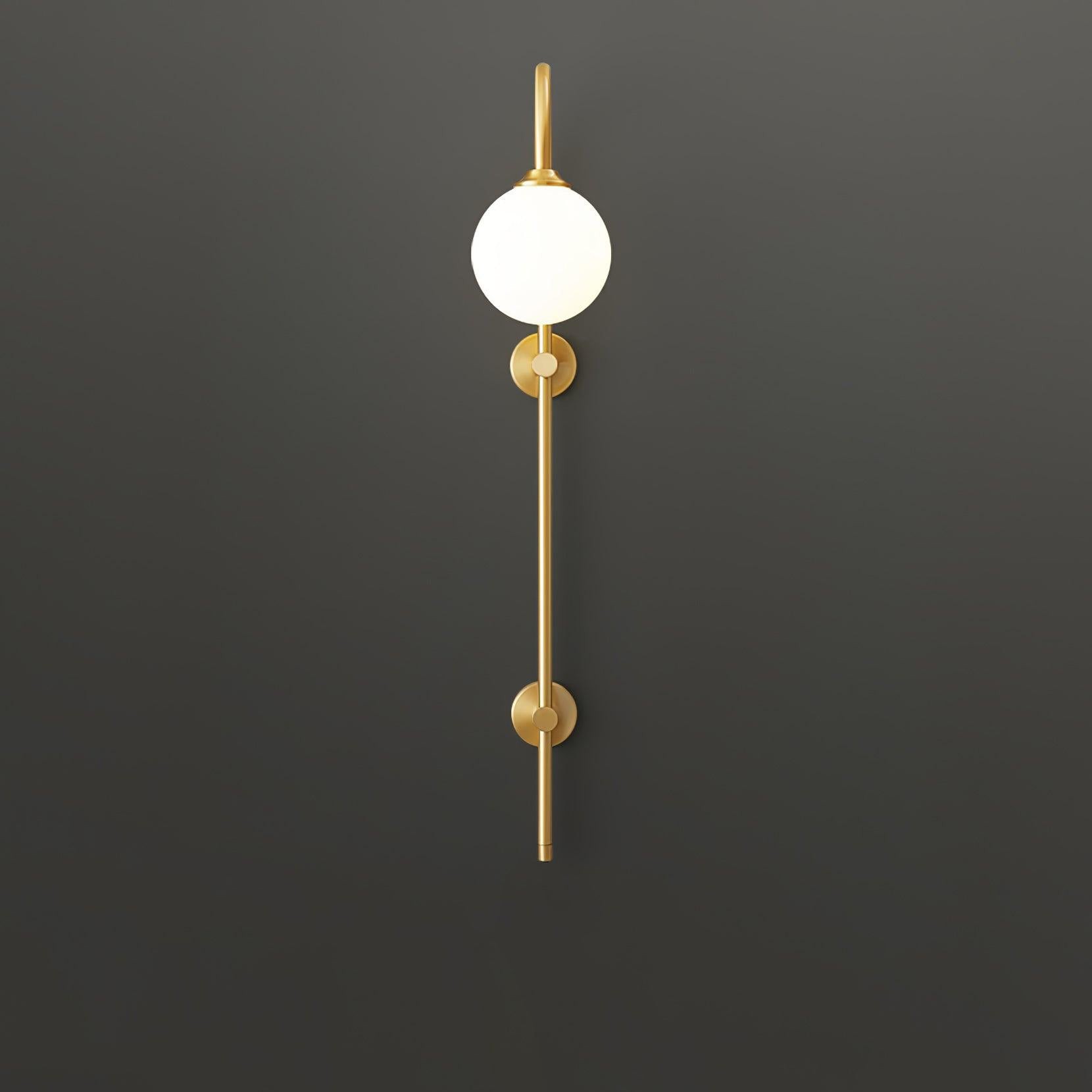 Globe Brass Wall Sconce K410