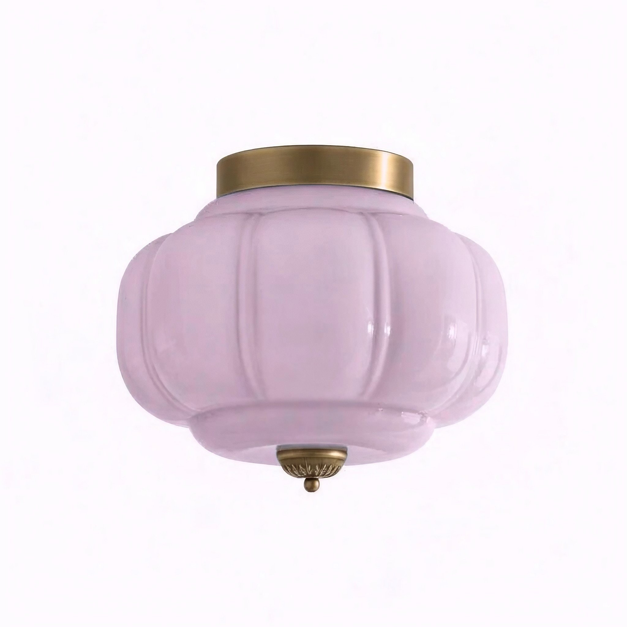 Eloise Vintage Lantern Style Ceiling Light – Elegant Glass Shade Fixture for Hallway K1137