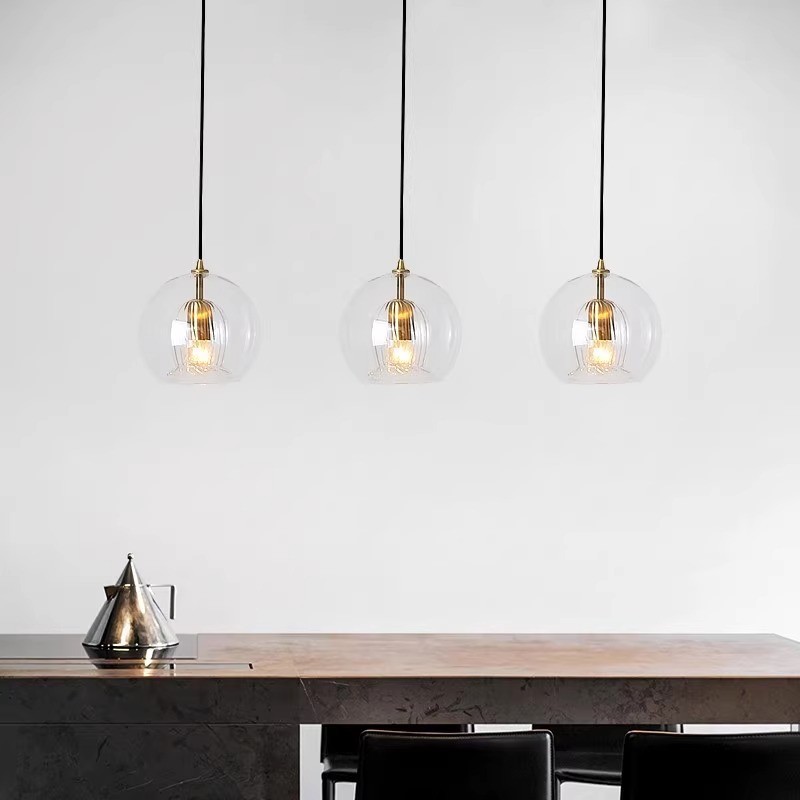 Modern Pleated Glass Pendant Light K862