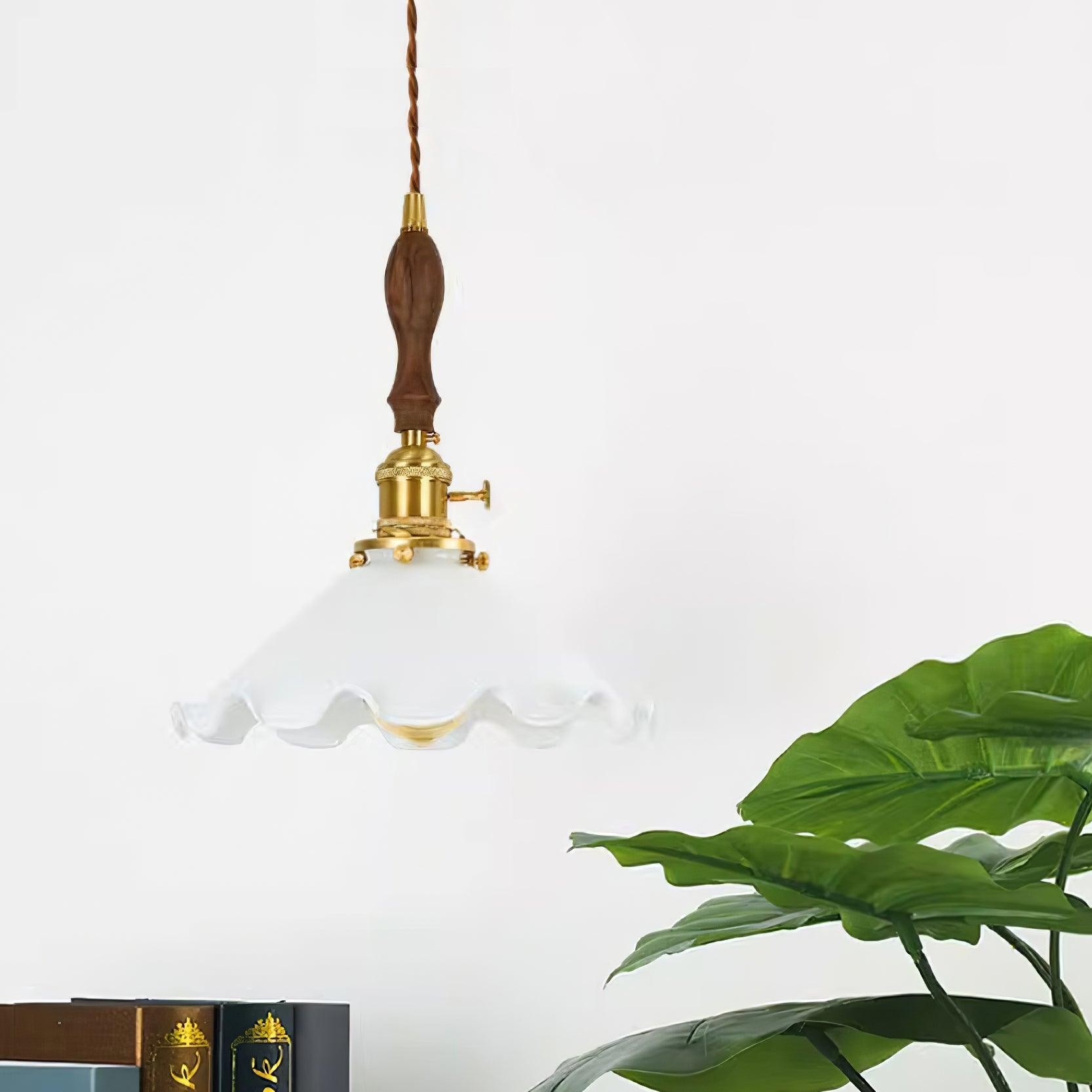 Milky Flower Pendant Light K507