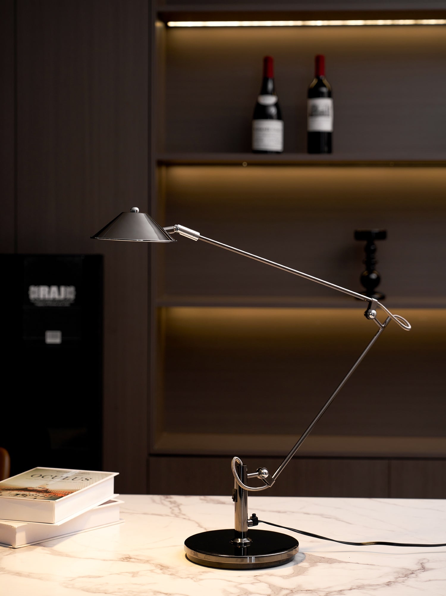 Adjustable Black Office Task Lamp D372