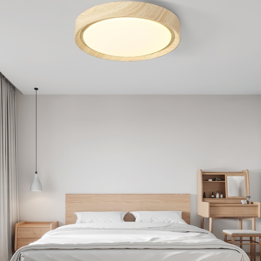 Vintage Scandinavian Round Energy LED Ceiling Lamp K185