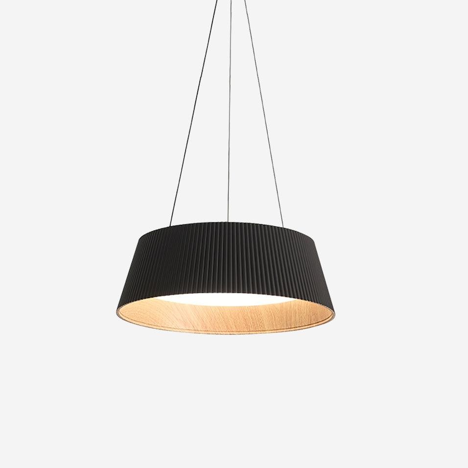 Minimalist Corrugated Lampshade Bedroom Pendant Lamp K347