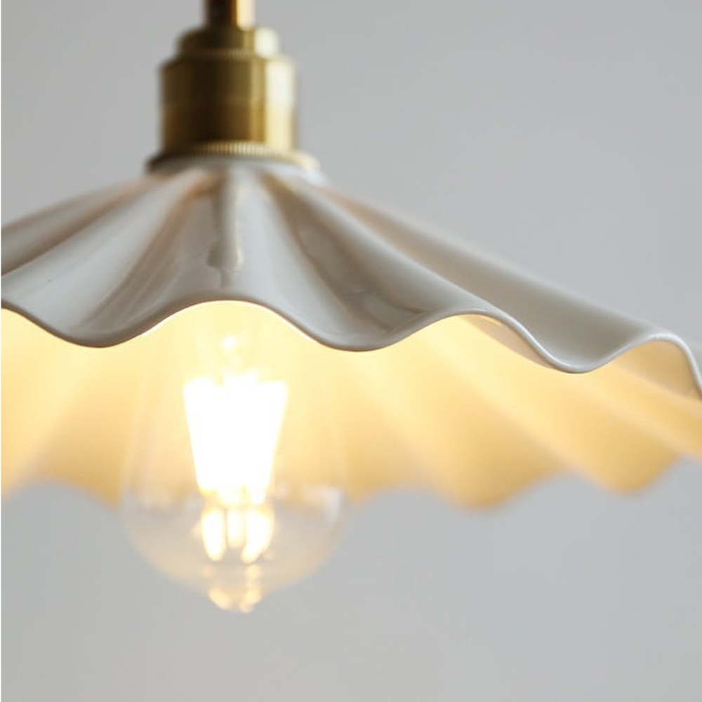 The Ceramic Flute Pendant Lamp D874