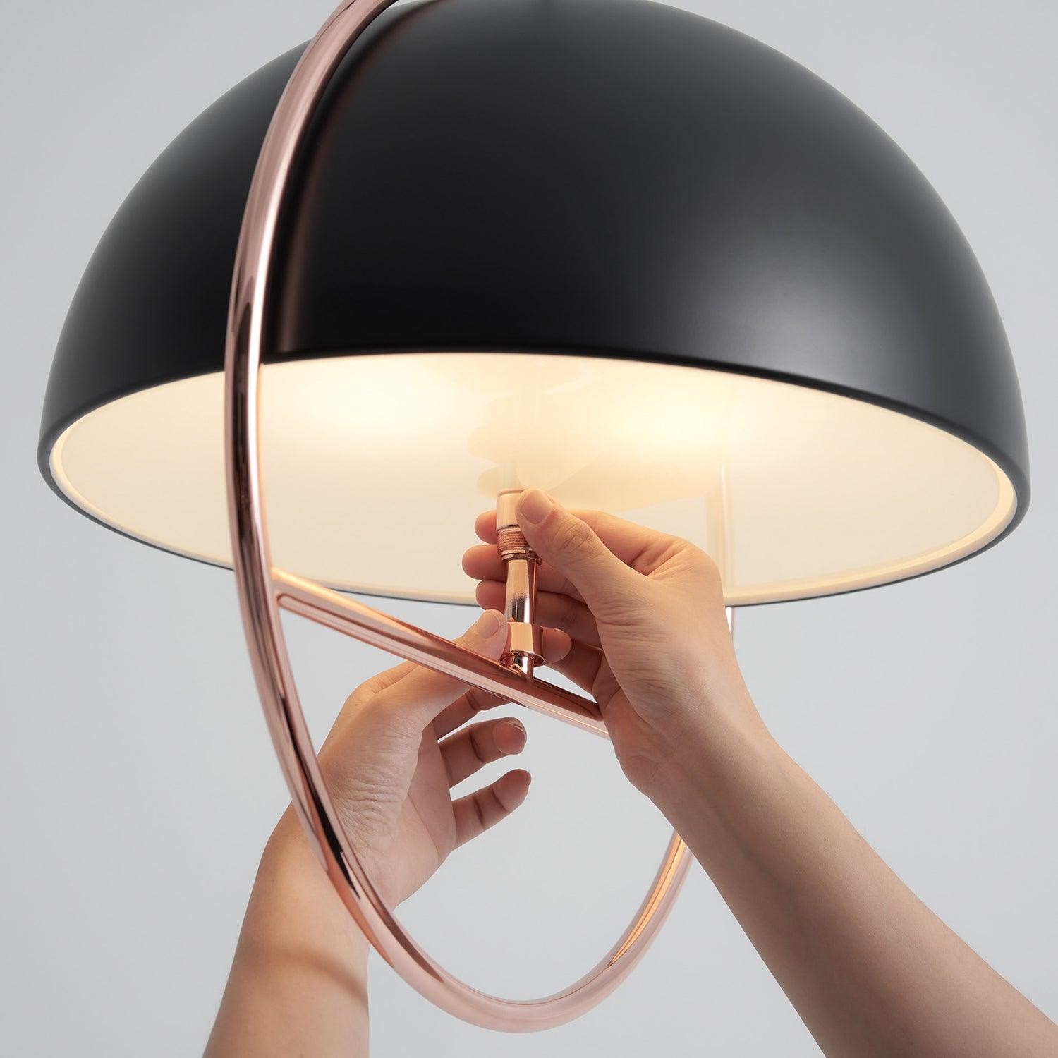 Nordic Hemispherical Ring Metal Pendant Lamp K426
