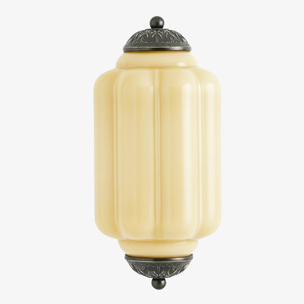 Eloise Elegant Vintage Glass Wall Sconce - Lighting for Bedroom Vanity K1150