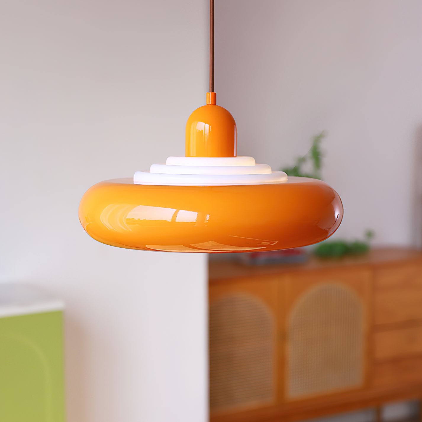 Modern Bauhaus Macaron Bowl Shade Pendant Lamp K743