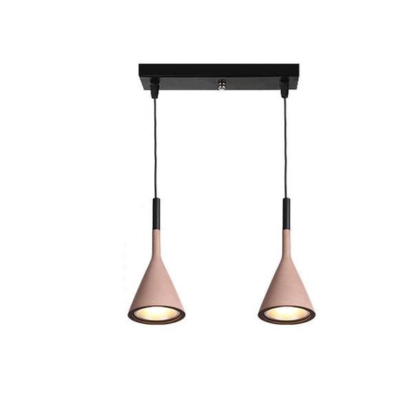 Minimalist Aplomb Pendant Light - Cement Cone Pendant Light for Kitchen Island