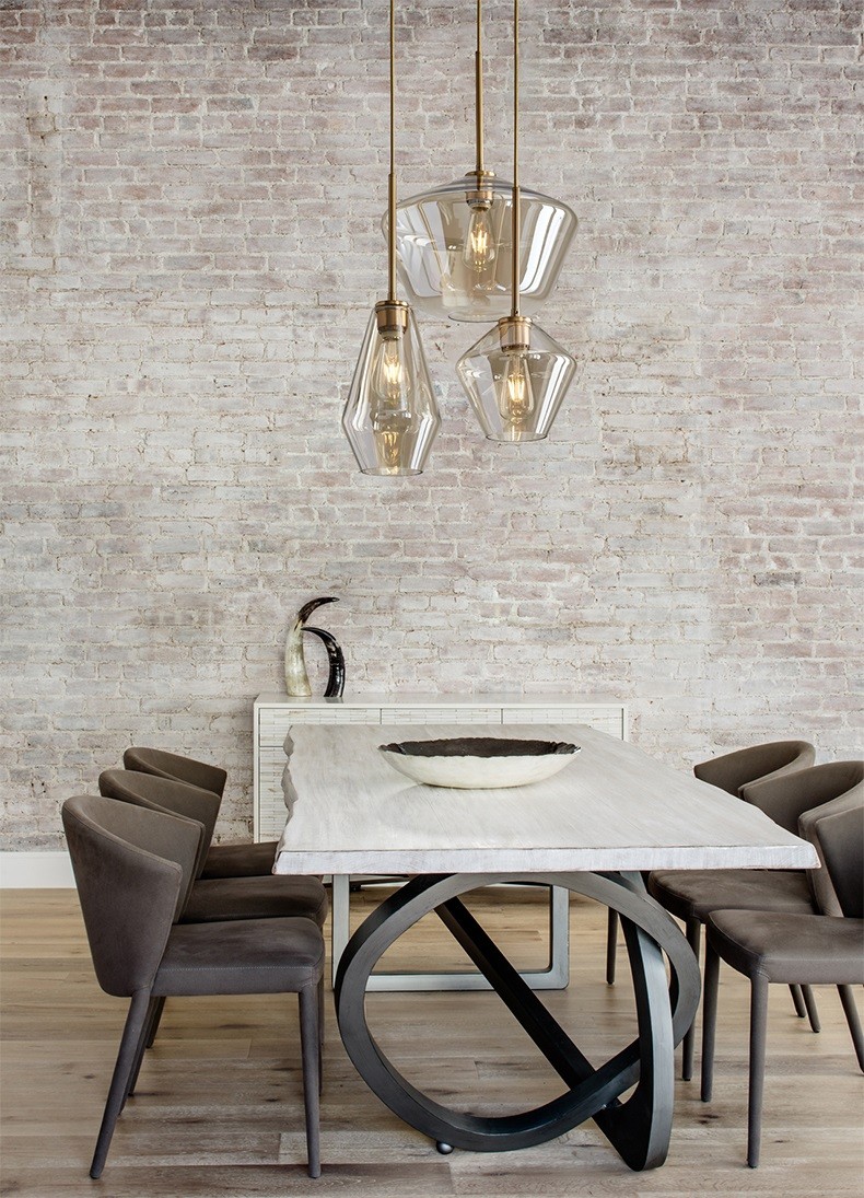 Modern Simple Glass Pendant