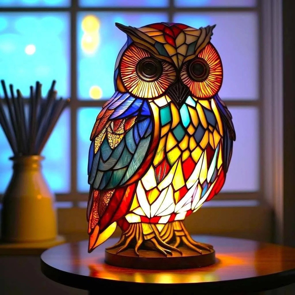 Magical Animal Statue Resin Table Lamp K482