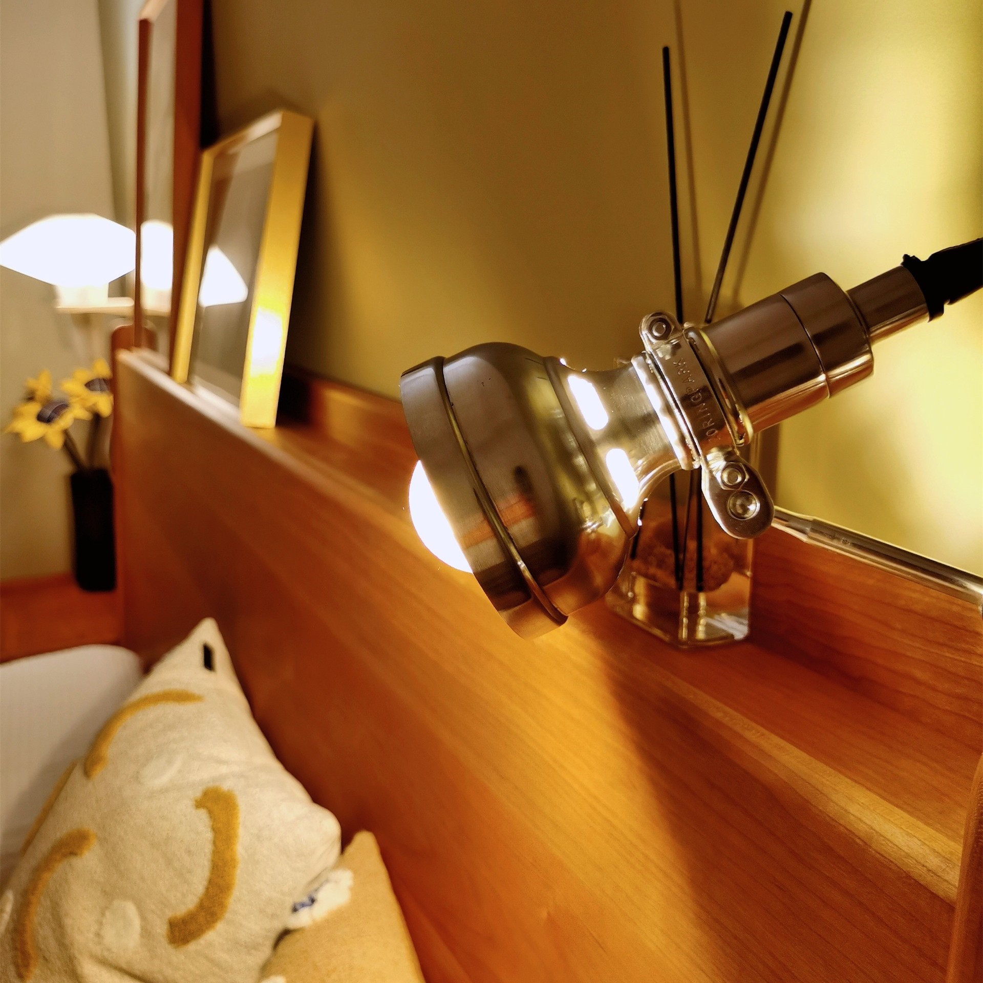 Retro Industrial Clip Light