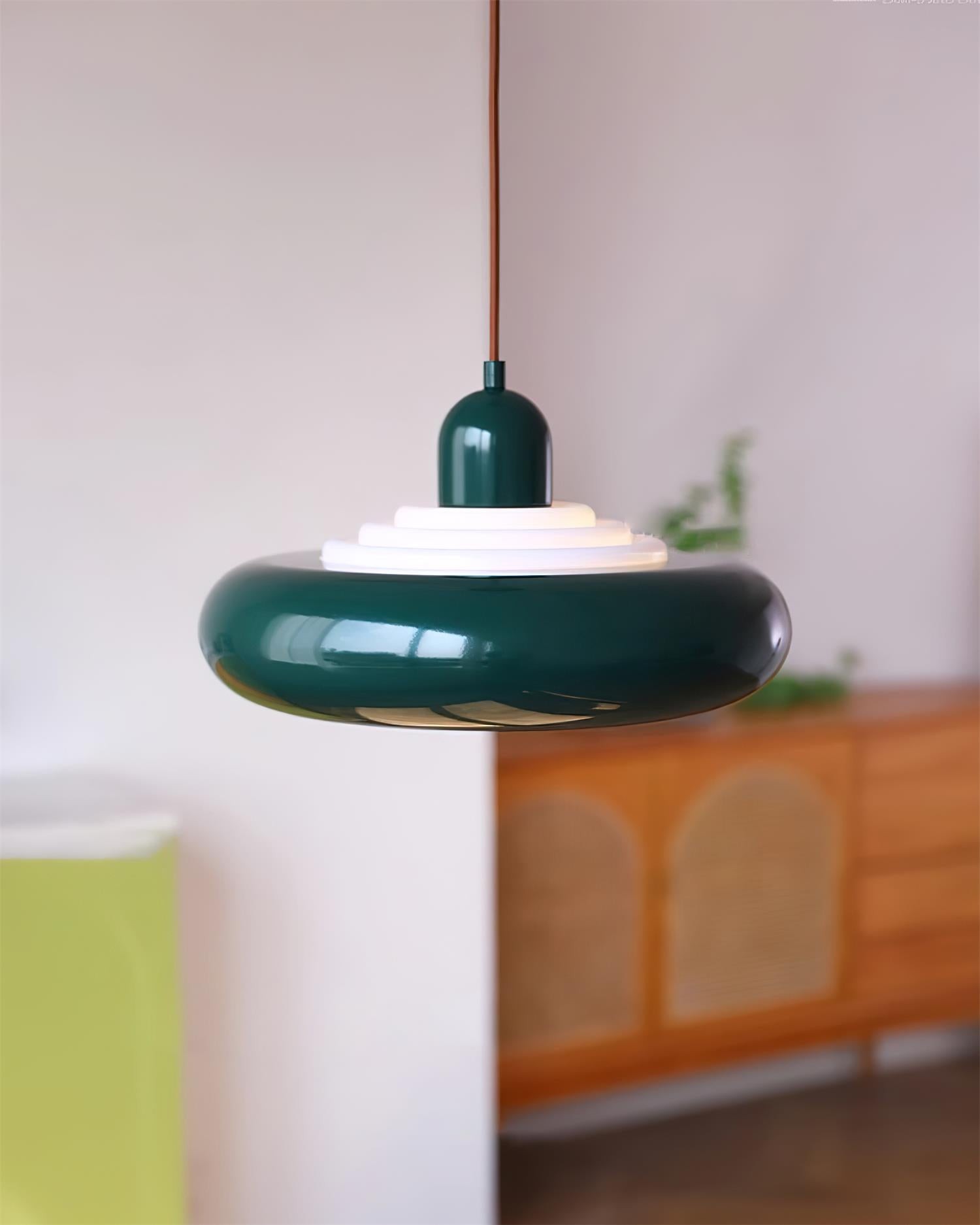 Modern Bauhaus Macaron Bowl Shade Pendant Lamp K743