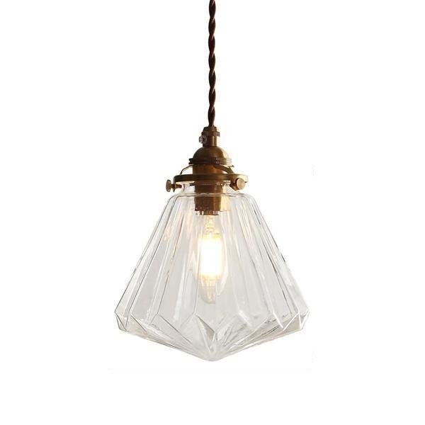 Clear glass pendant lights series