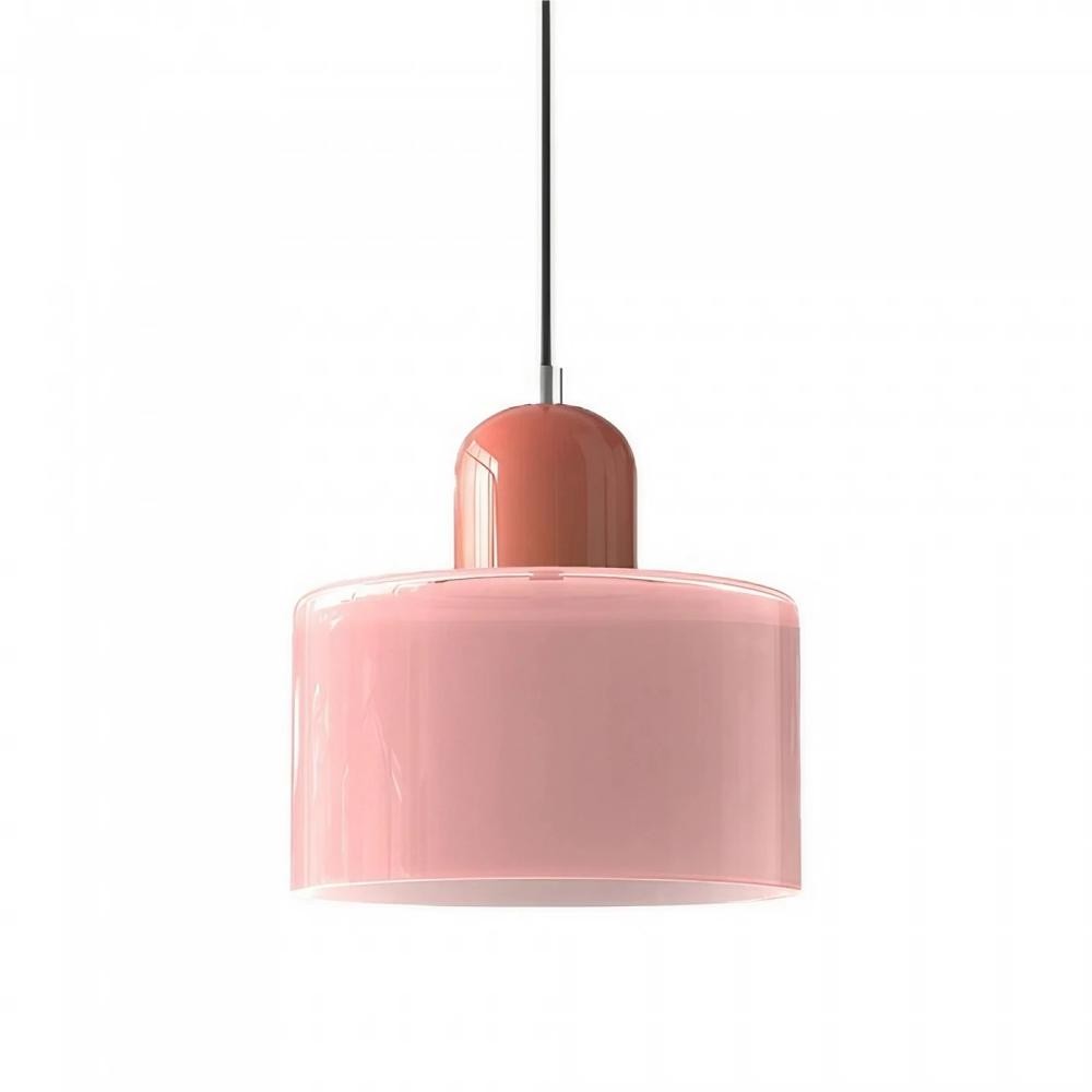 Morandi Cylinder Glass Pendant Light K30