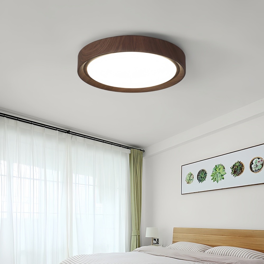 Vintage Scandinavian Round Energy LED Ceiling Lamp K185