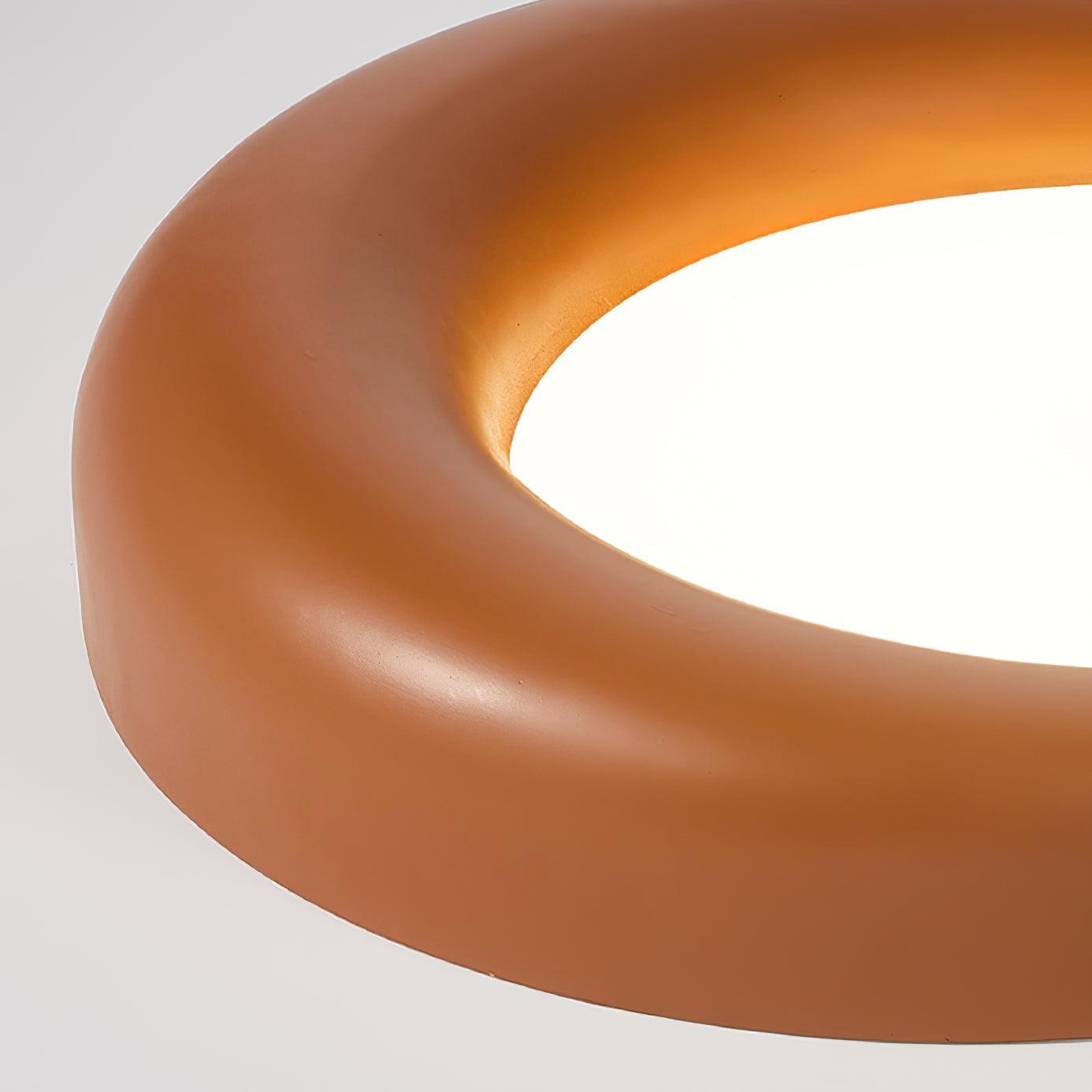 Center Offset Concentric Circle Acrylic Ceiling Lamp K2372