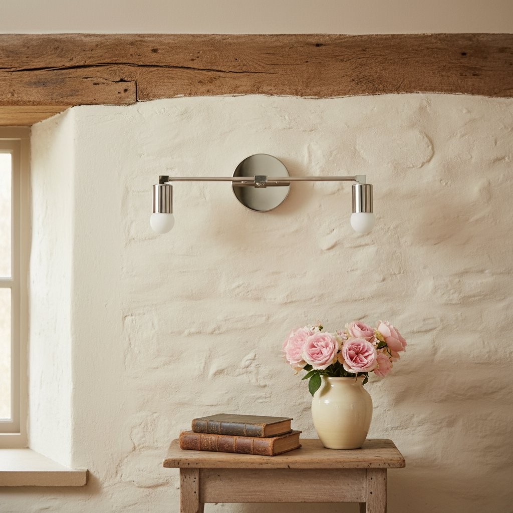 Mobilux Line industrial Bathroom Vanity Light - Minimalist Wall Sconce - Elegant Fixture K1473