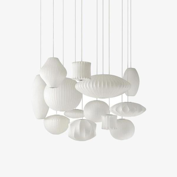 Classic Nelson Pendant Lamp - Lightweight Geometric Pendant Light for Home Spaces