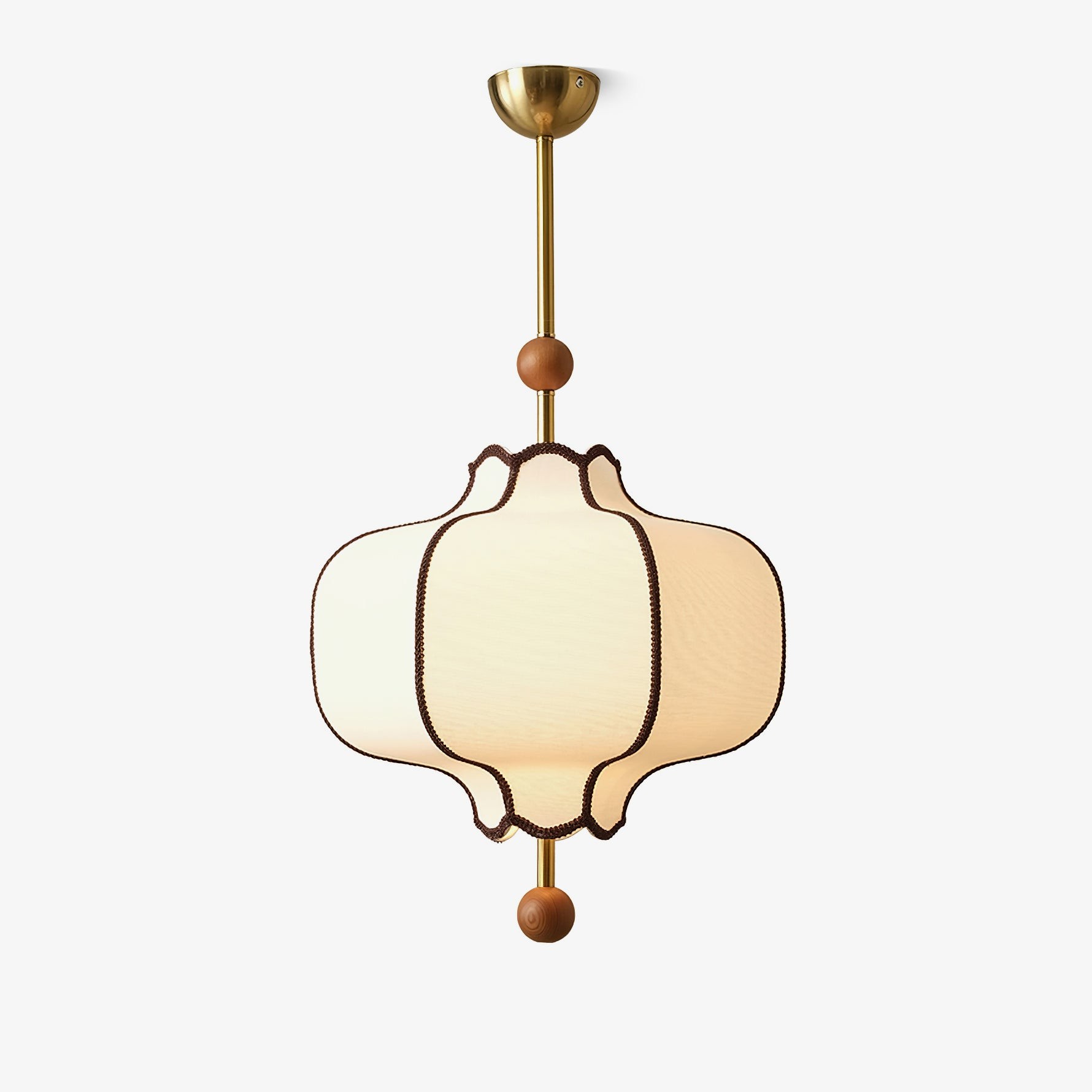 Vintage Textured Fabric Pendant Light K444
