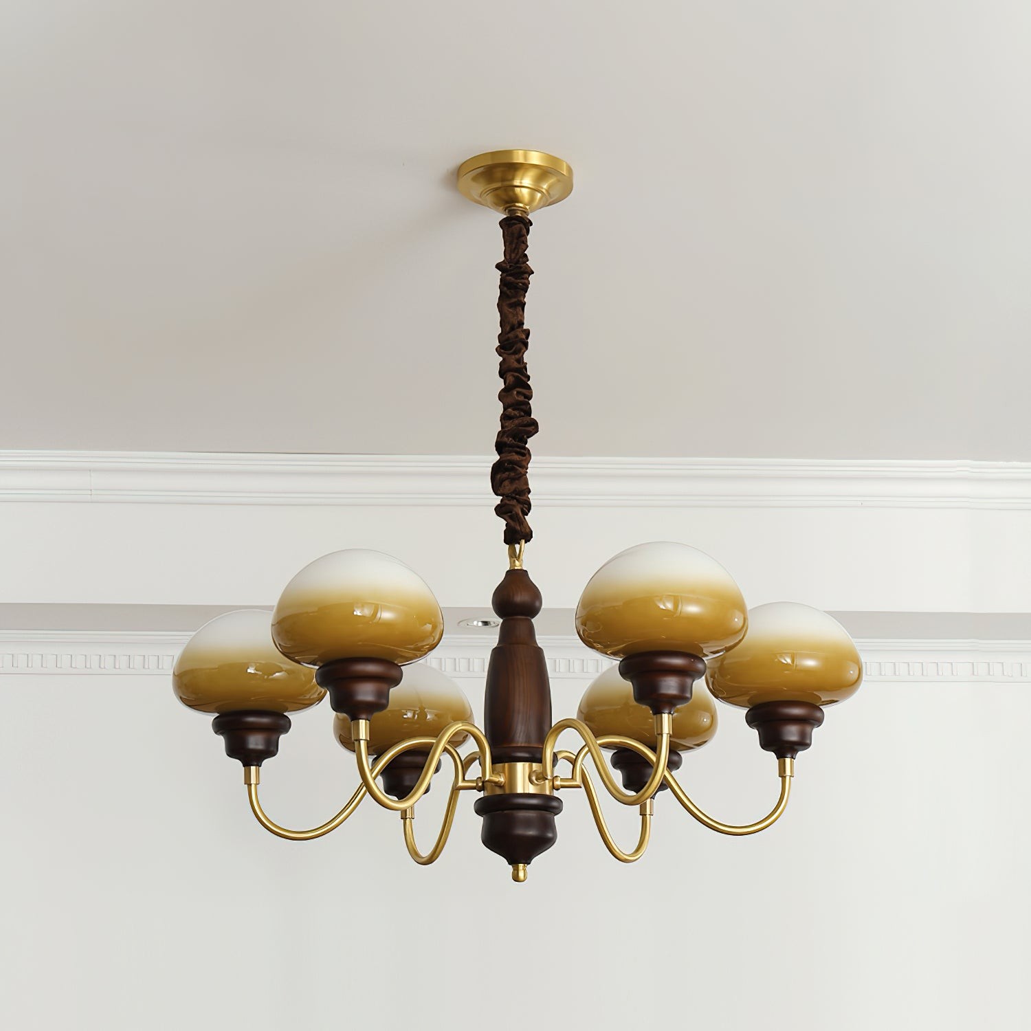 American Retro Mushroom Chandelier K543