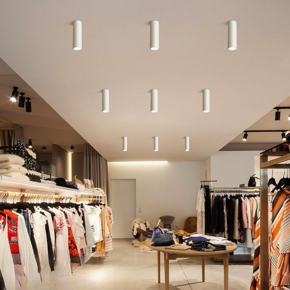 Led Cylindrical Long Tube Surface Mount Ceiling Spotlight K1099