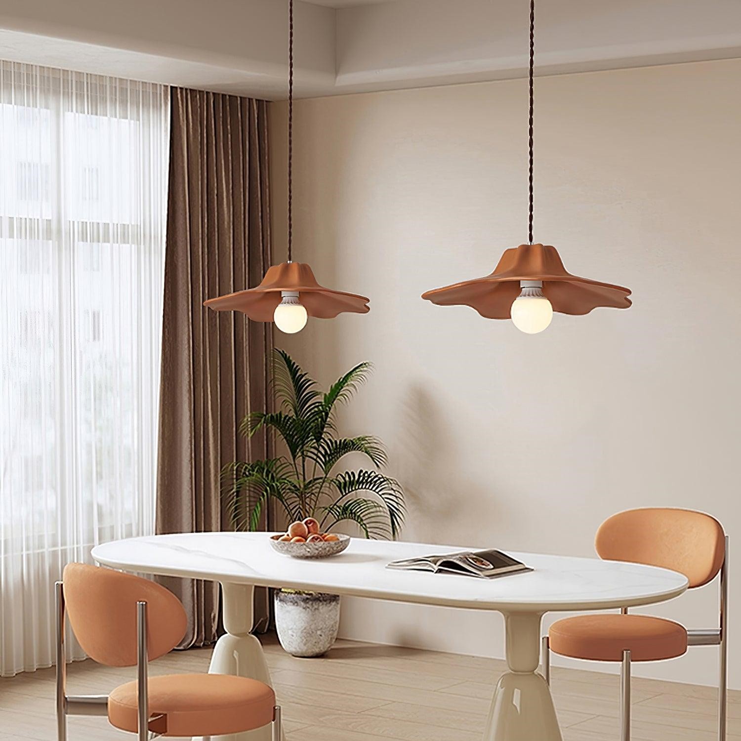 Colored Design Flower Pendant Light K150