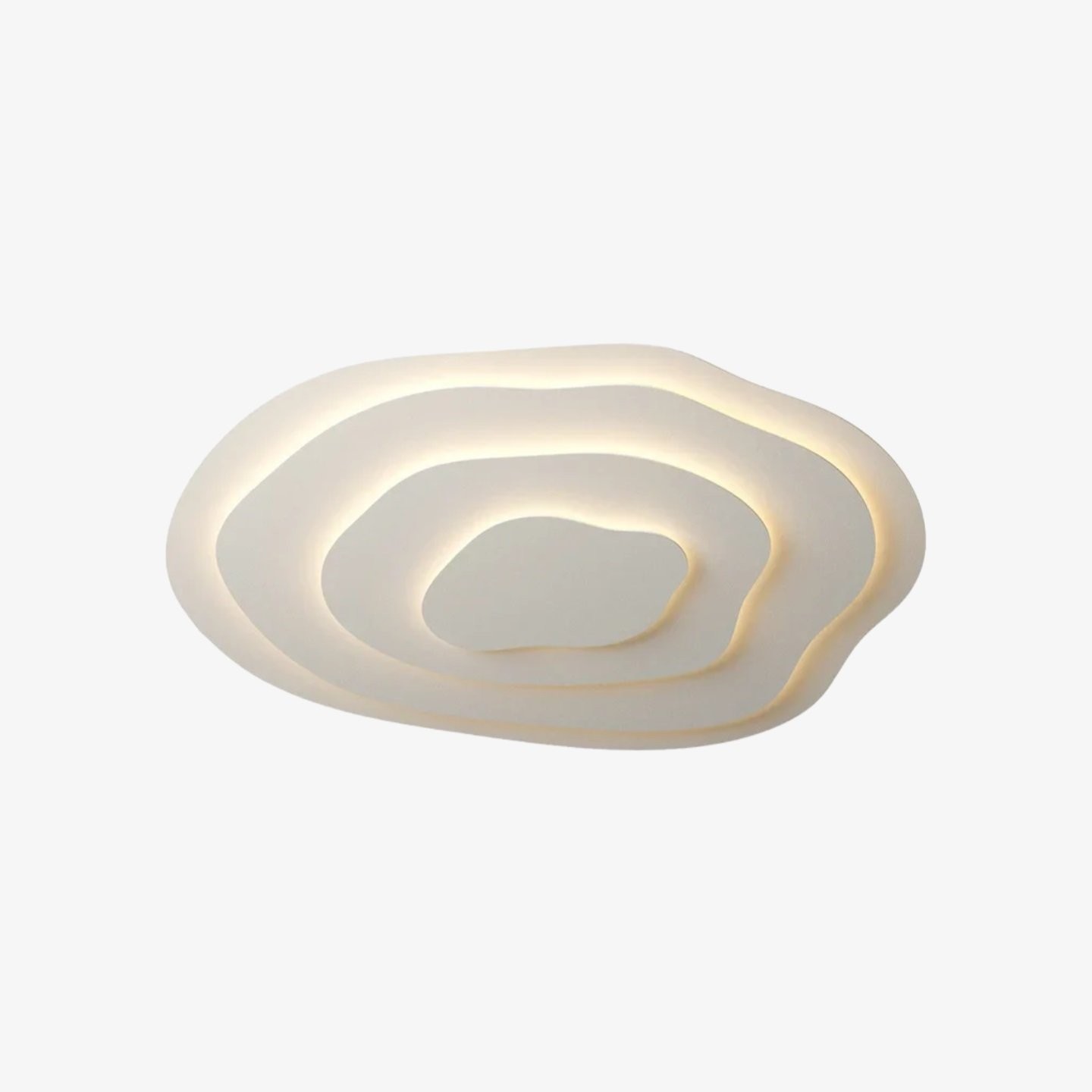 Aeris Mimir Wave-Form Acrylic Ceiling Light Modern Minimalist Surface Mount Lamp Living Room & Bedroom K1771