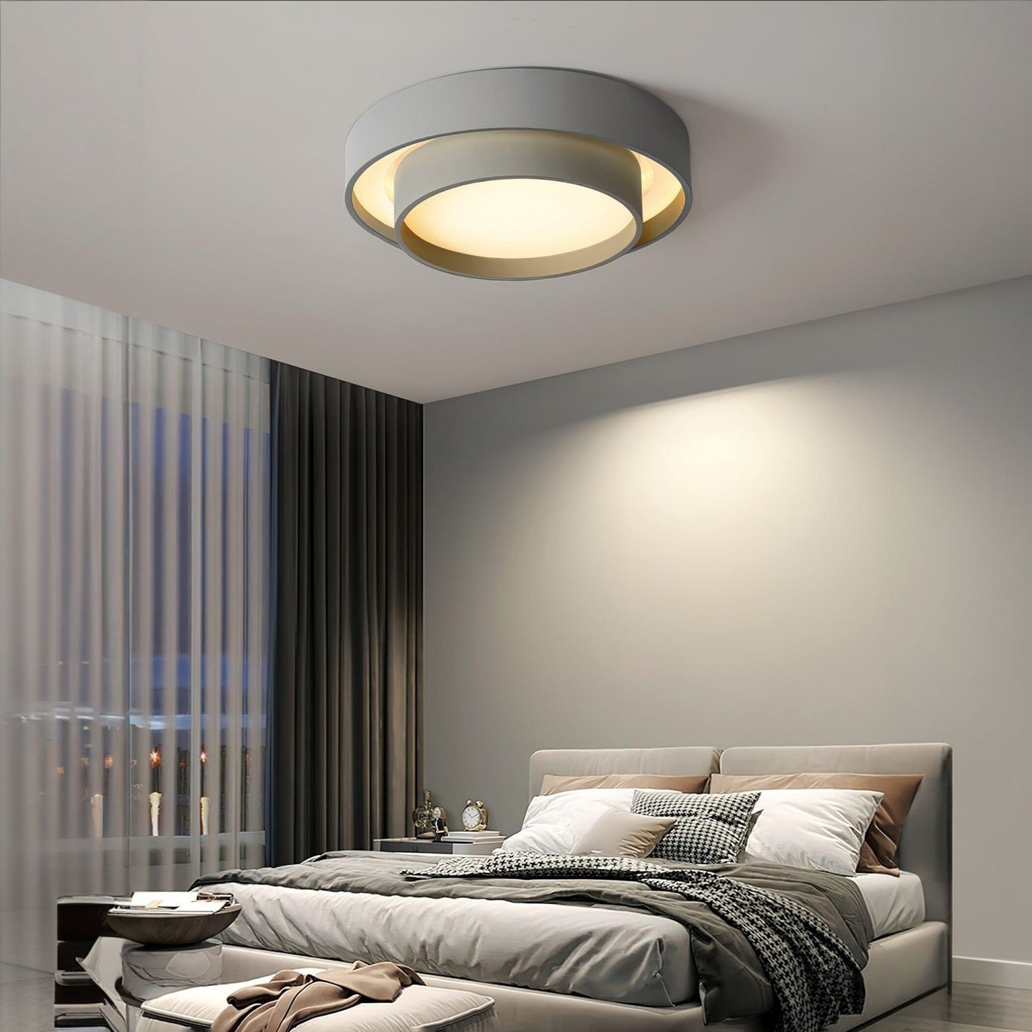 Modern Minimalist Melody Disc Ceiling Light K47