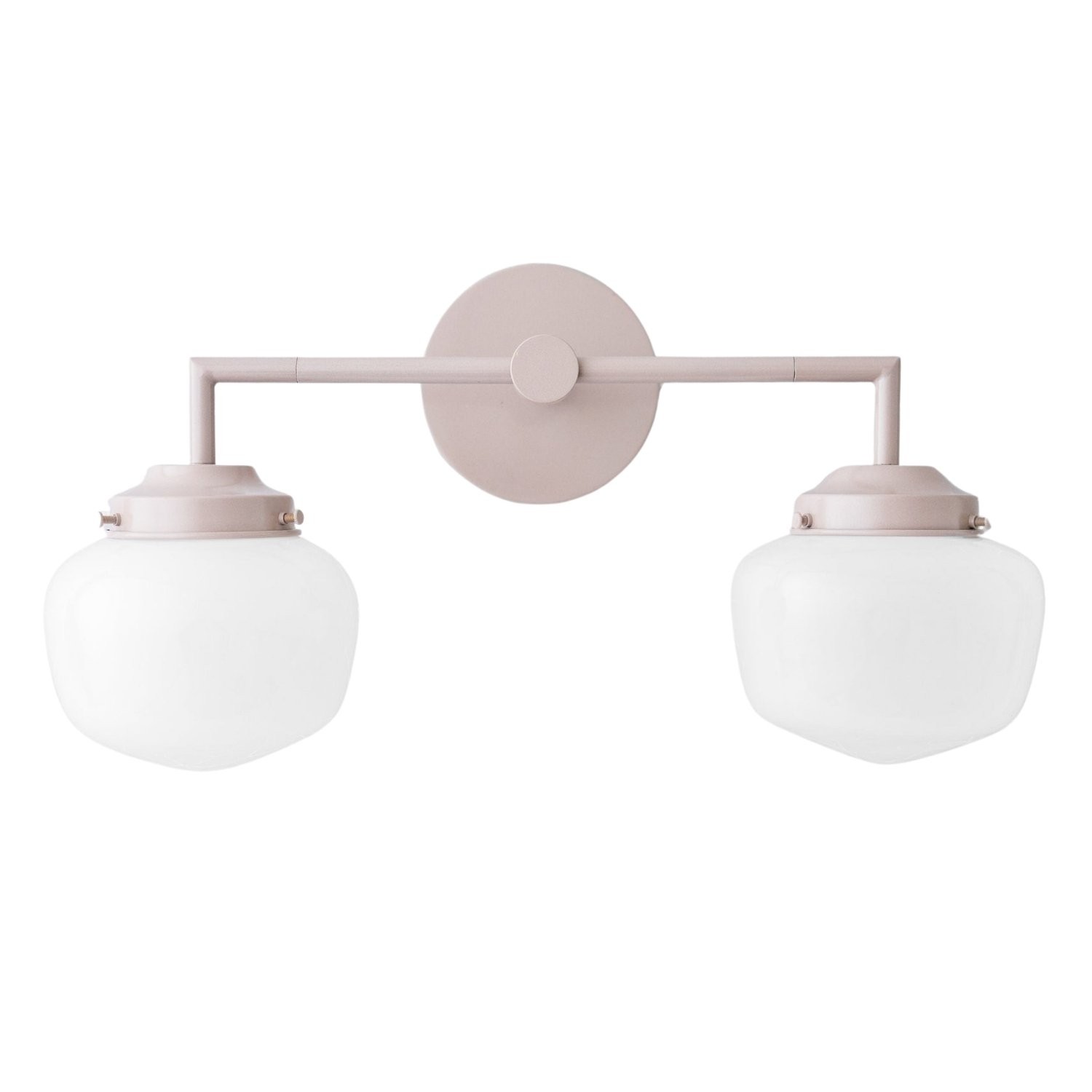 Opalume Glass Vanity Light - Vintage Inspired Bathroom Wall Lighting K1458