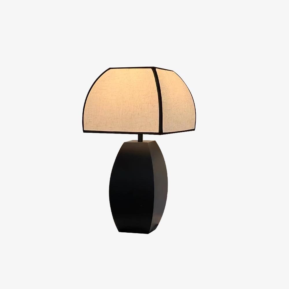 Retro Metal Mushroom Fabric Table Lamp K430