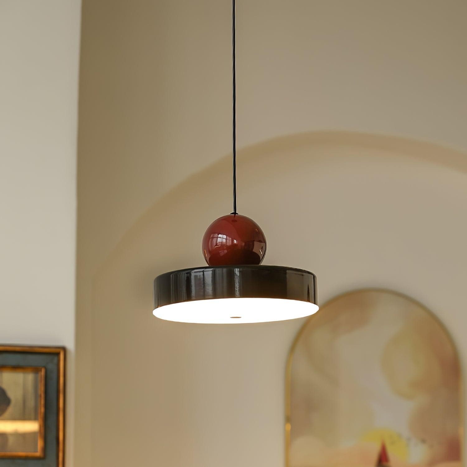 Modern Minimalist Round Led Pendant Light For Kitchen Island K568