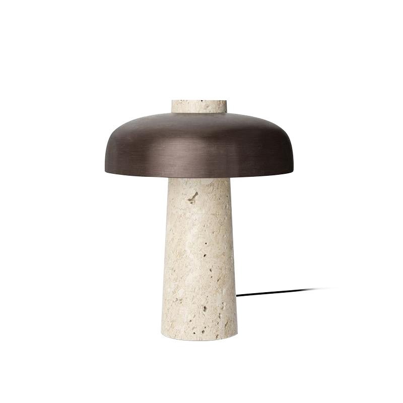 Metal Mushroom Natural Texture Table Lamp K689