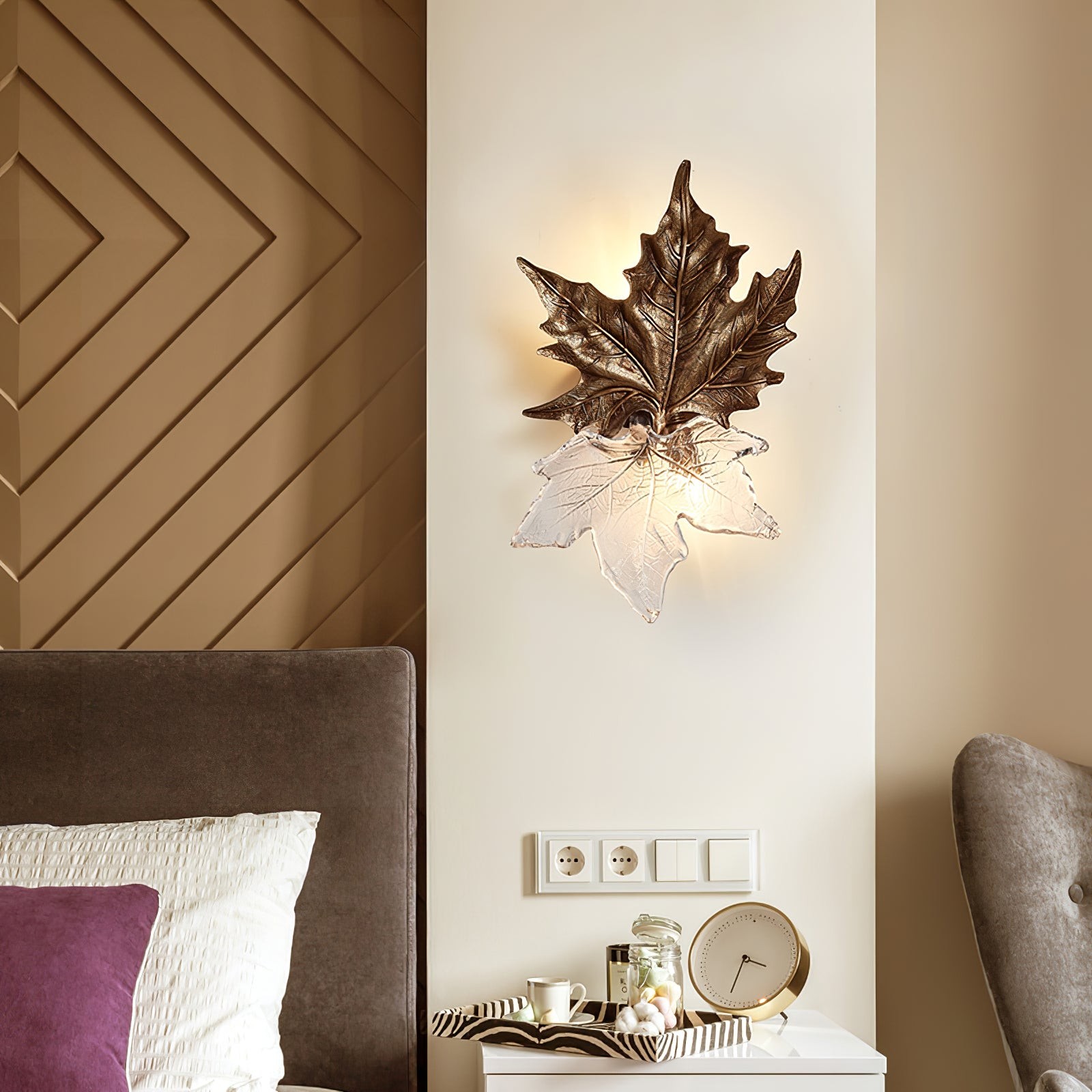 Folio Leaves Wall Lamp K1024