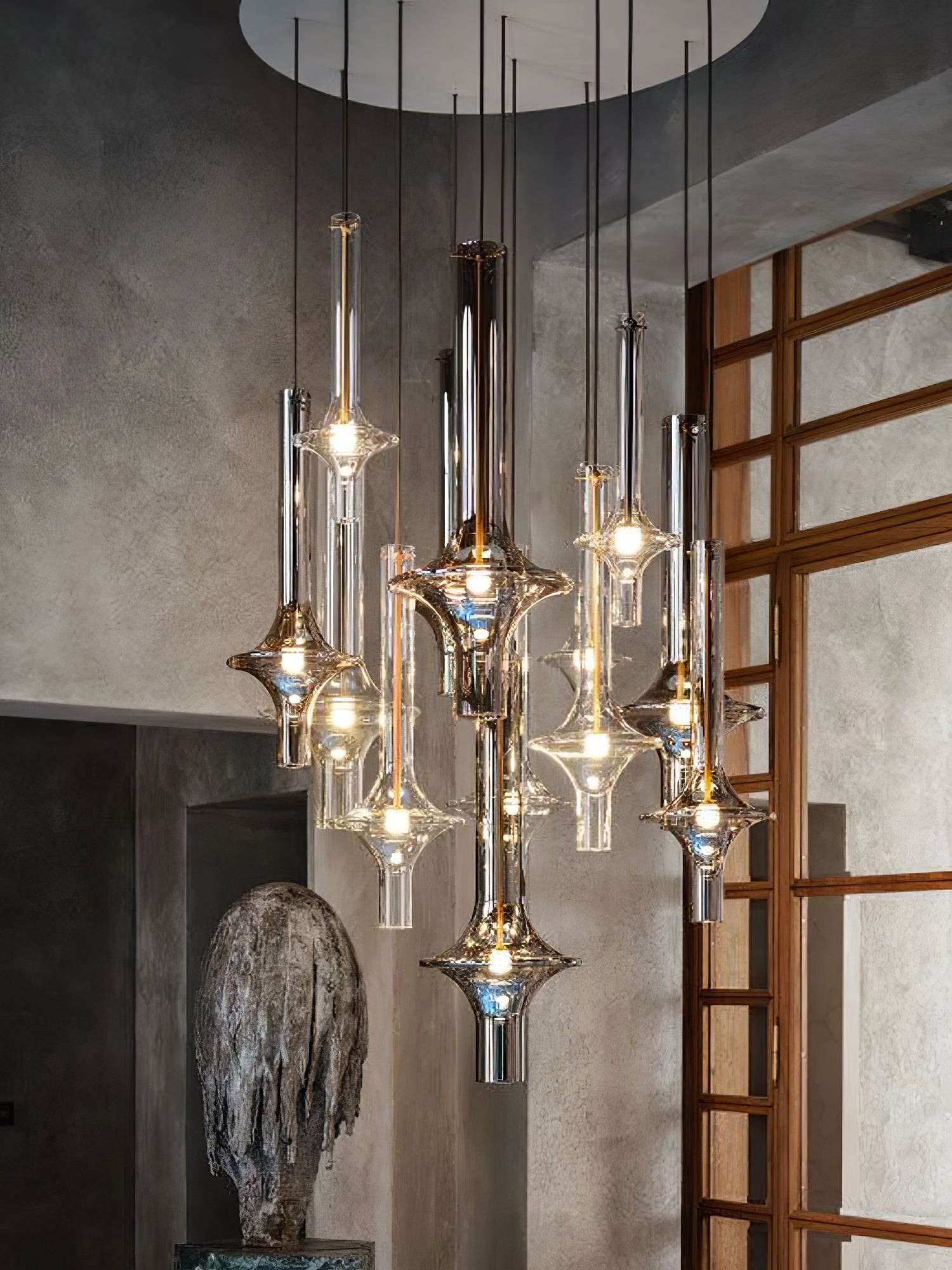 Modern Creative Glass Tube Pendant Lamp K774
