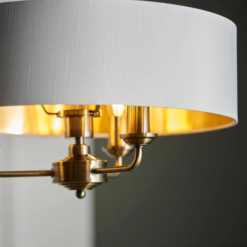 Tela Fabric Shade Pendant Style - Timeless Pendant Light for Dining Table K2216
