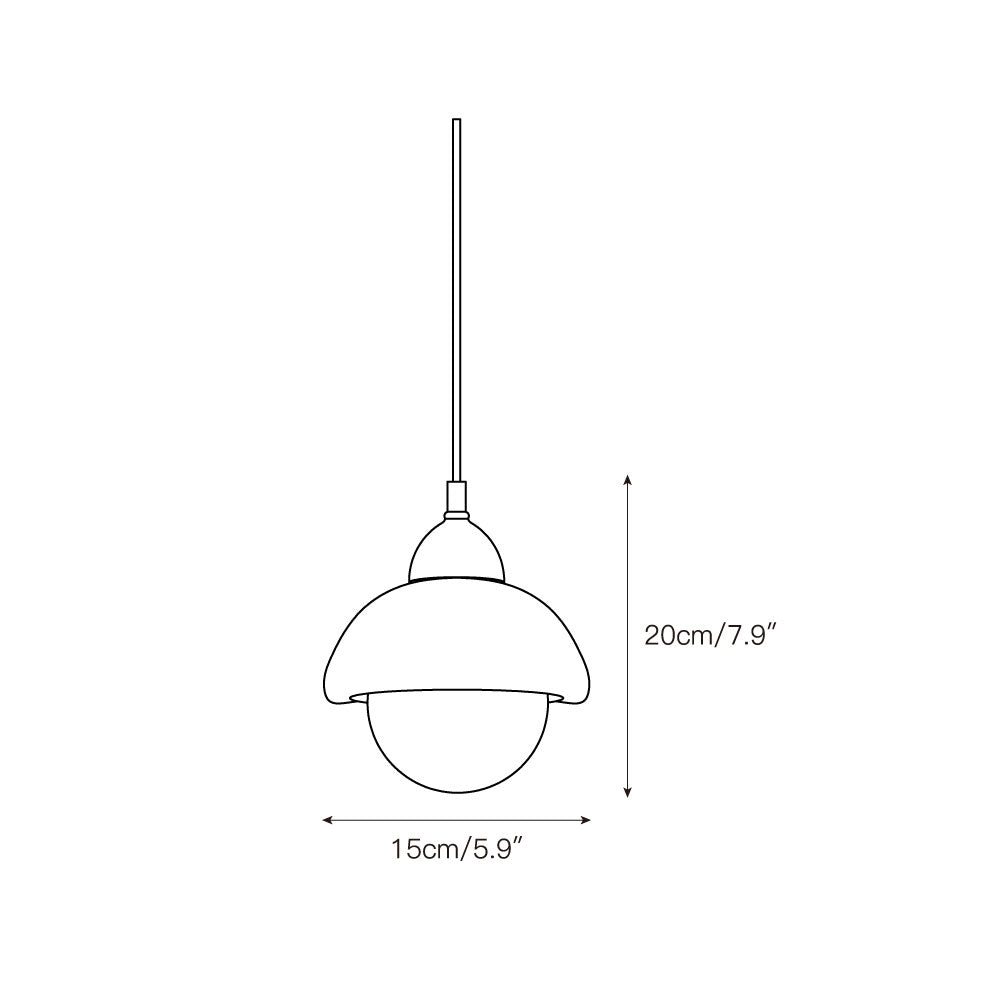 Polaris Marble Pendant Lamp D652