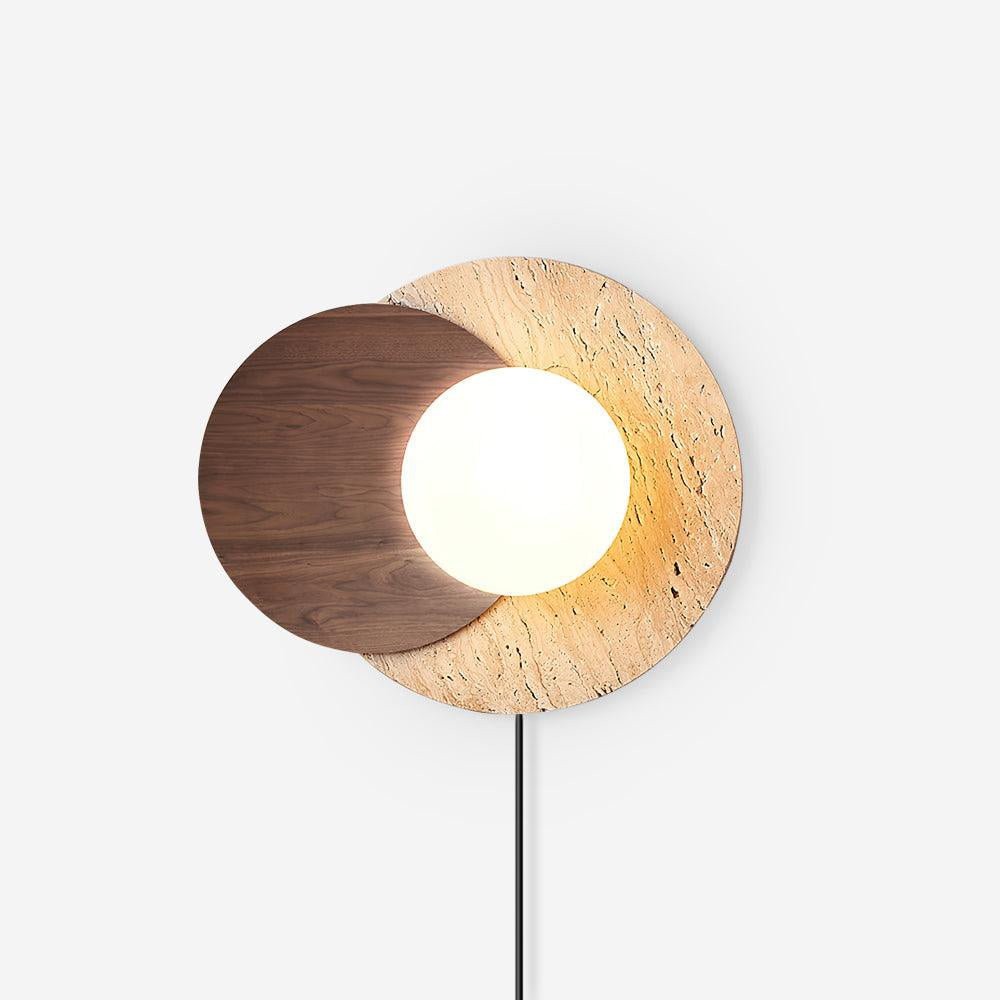 Wabi-sabi Eclipse Plug-In Wall Lamp K476