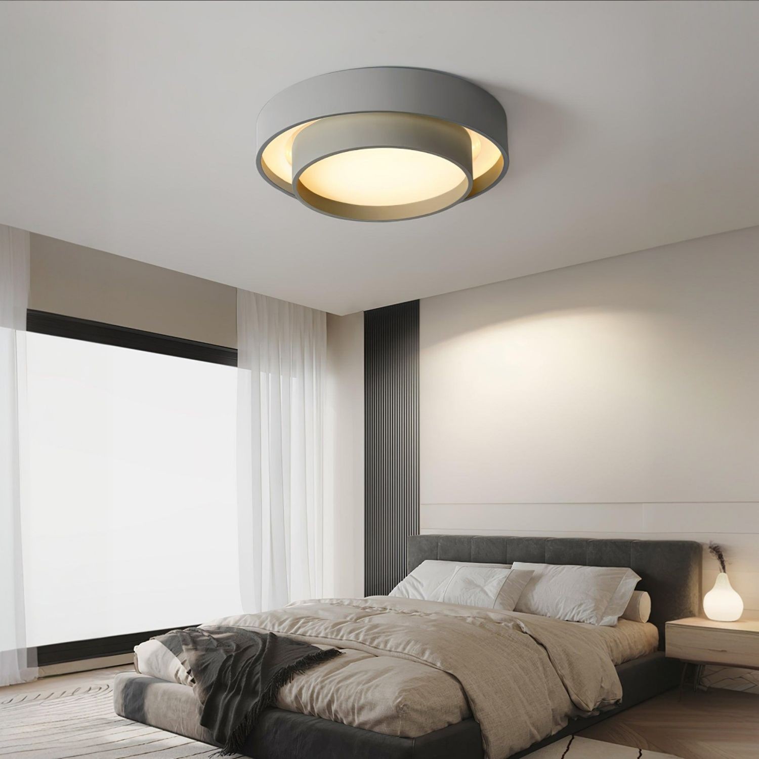 Modern Minimalist Melody Disc Ceiling Light K47