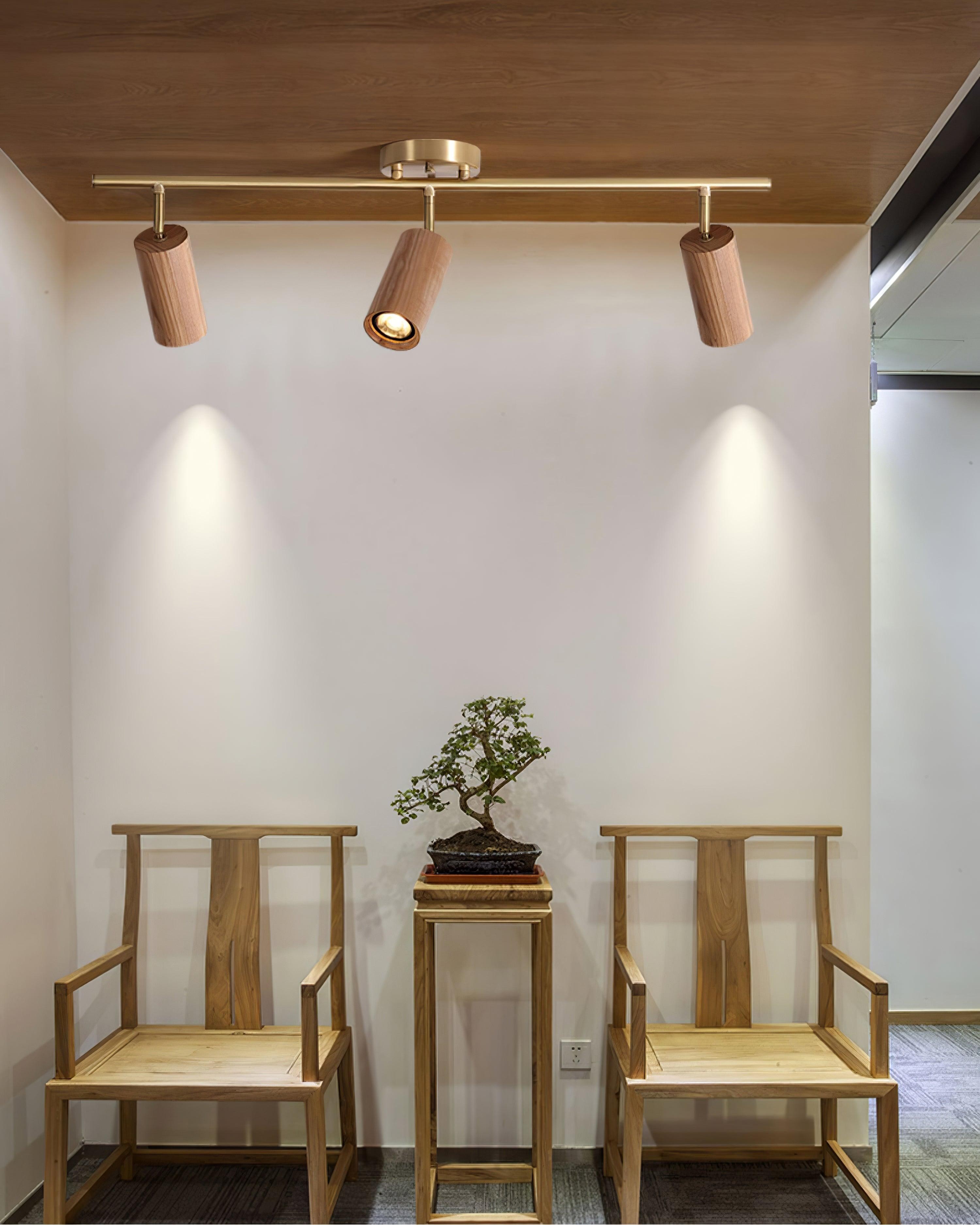 Fashion Wooden Modern Track Lighting K699