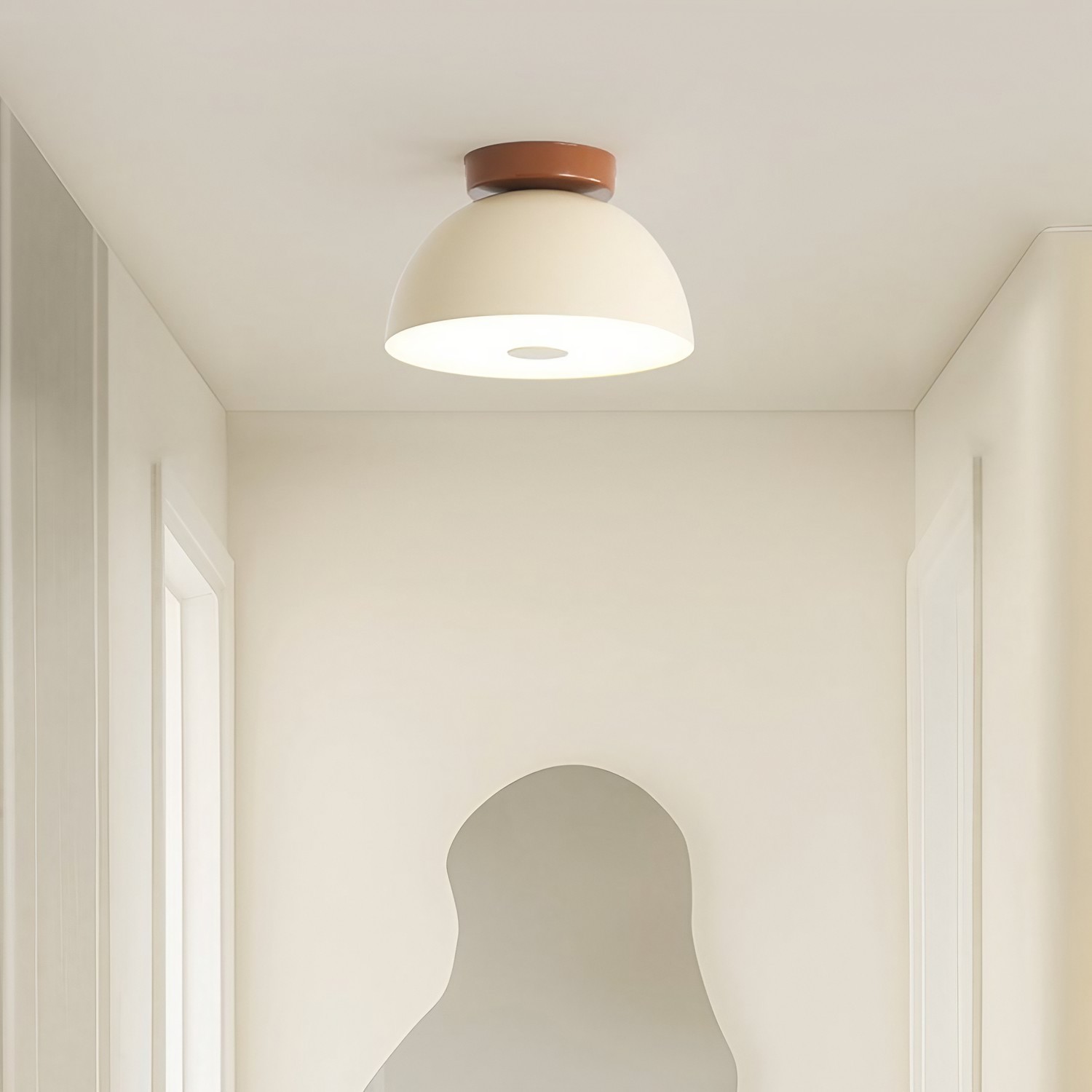 Nordic Cream Led Iron Aisle Ceiling Light K210