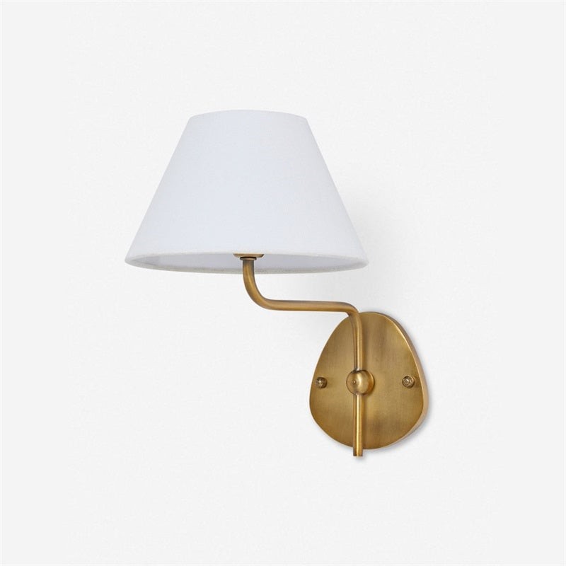 Kulo Elegant Fabric Wall Lamp – Graceful Wave Design for Entry or Bedroom K1575