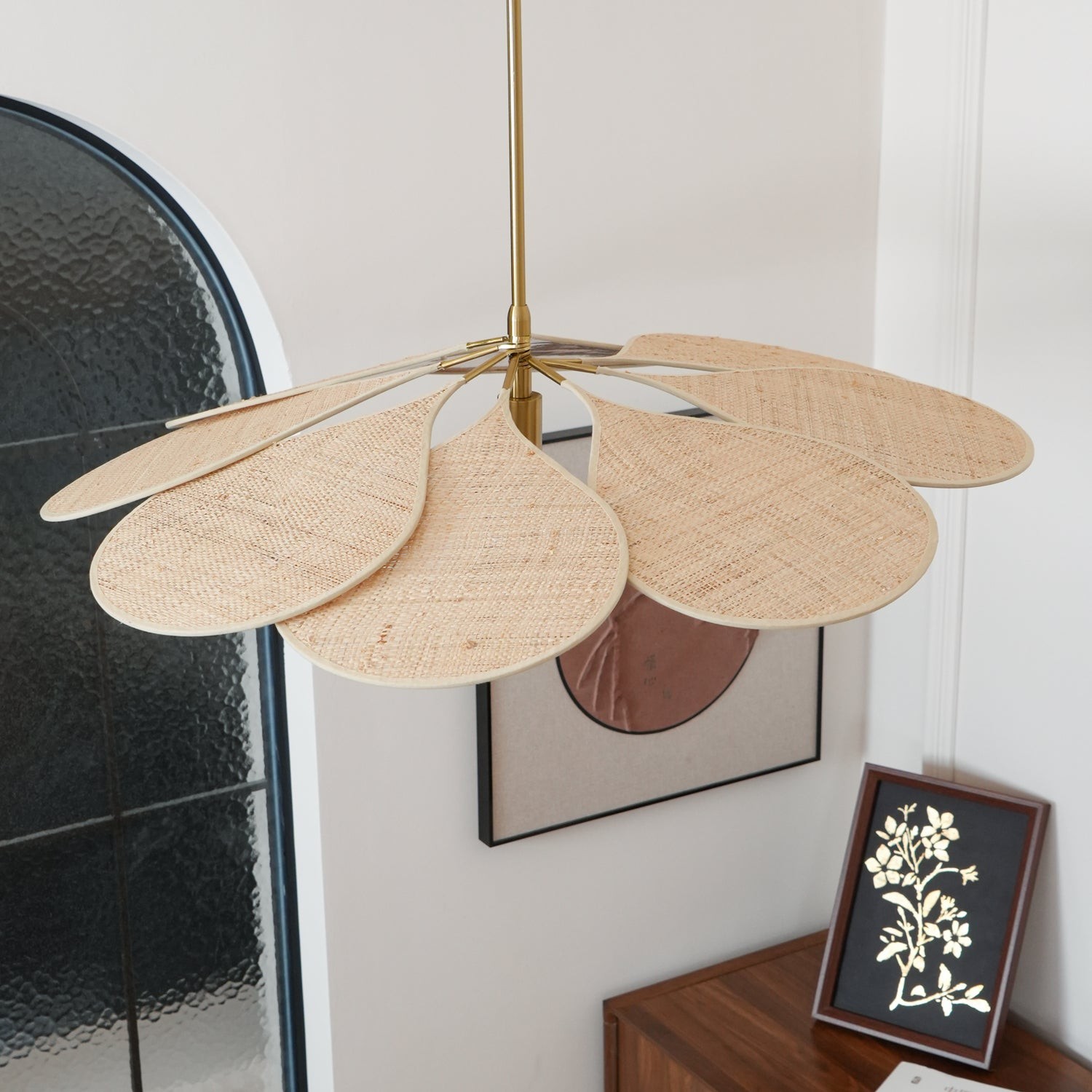 Petals Bloom Rattan Pendant Lamp K588
