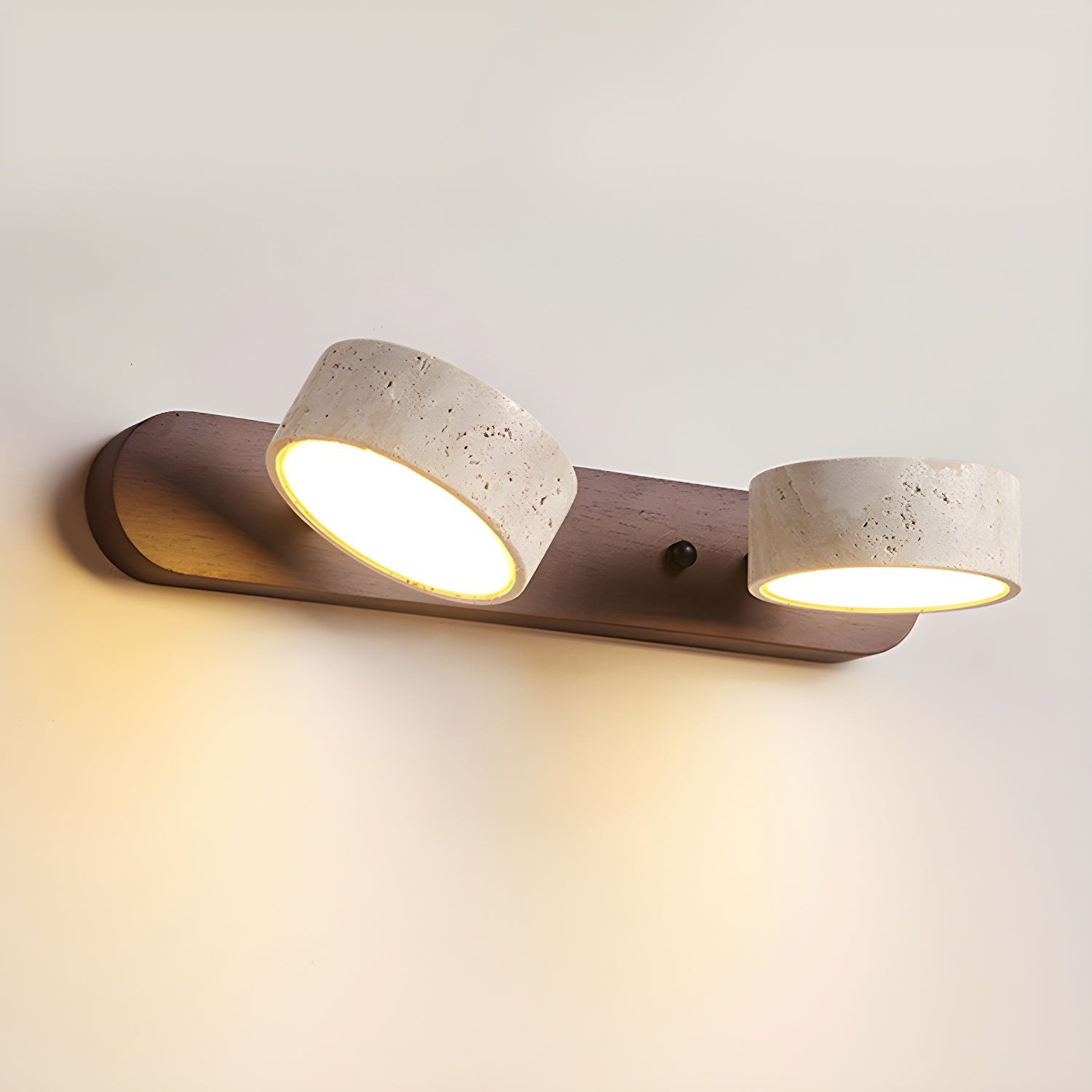 Travellia Scandinavian Travertine Vanity Wall Light K902