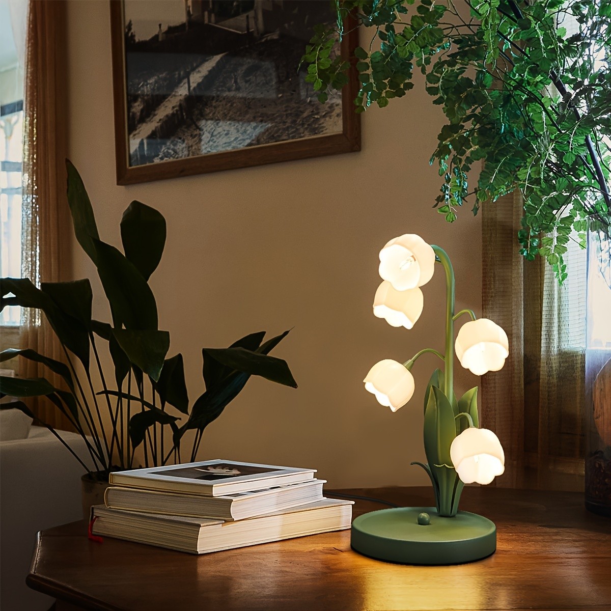 French Style Lily Of The Valley Table Lamp K200