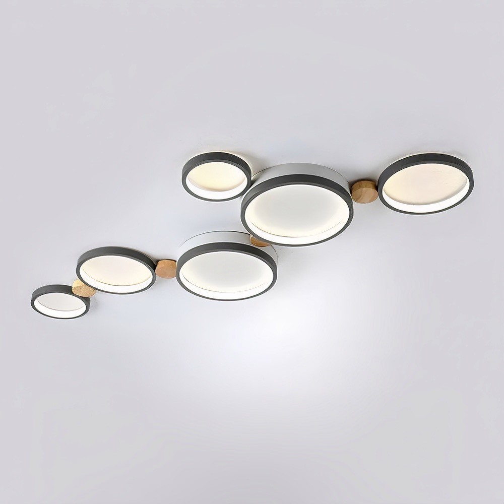 Colored Multi Circle Led Ceiling Light K935