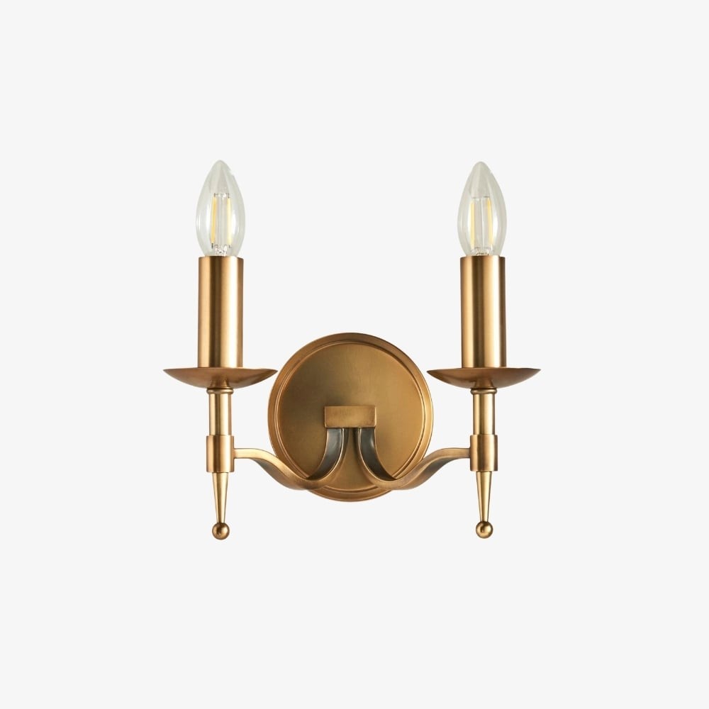 Tela Classic Wall Sconce Metal Wall Light - Elegant Wall Sconce Ideal for Hallway K1793